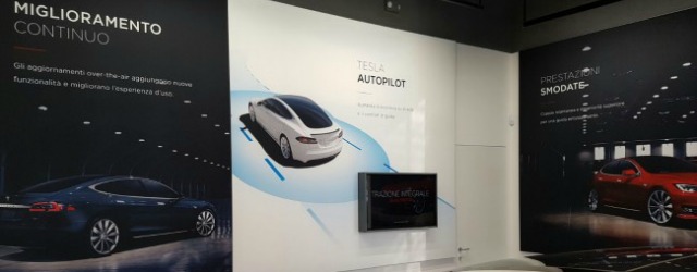 nuovo showroom Tesla