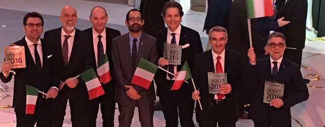 I vincitori italiani del Renault Dealer of the Year 2016
