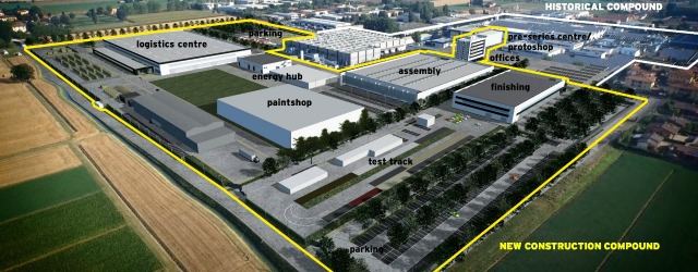 Lamborghini fabbrica