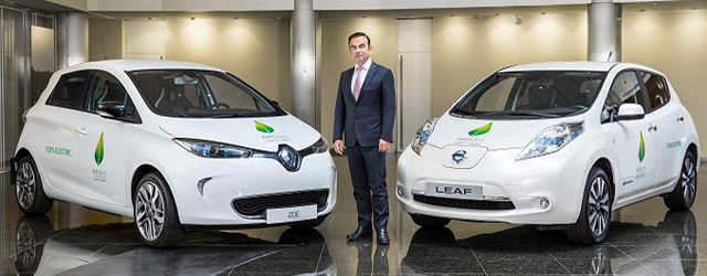 Auto elettriche alleanza Renault Nissan