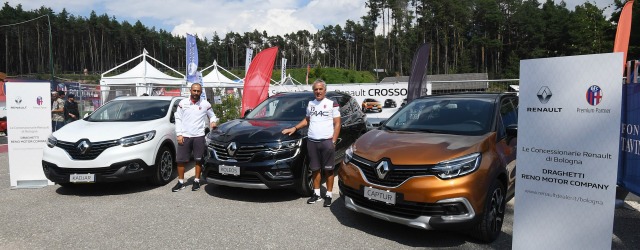 Le concessionarie Renault di Bologna sponsor del Bologna