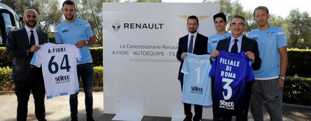 Concessionarie Renault Roma sponsor Lazio