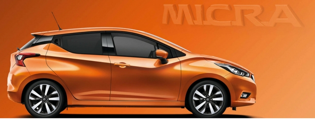 Nissan Micra: orange is the new black