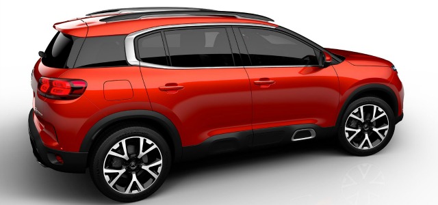 Suv nuova Citroen C5 Aircross 2018