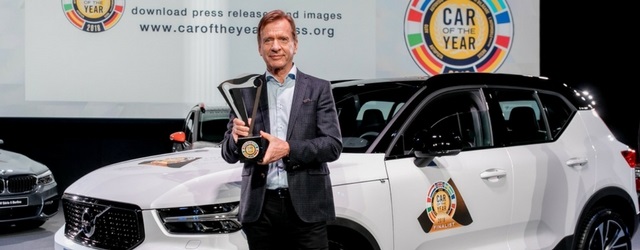 Nuova Volvo XC40 è "Car of the Year 2018"