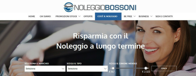 Noleggio a lungo termine Gruppo Bossoni