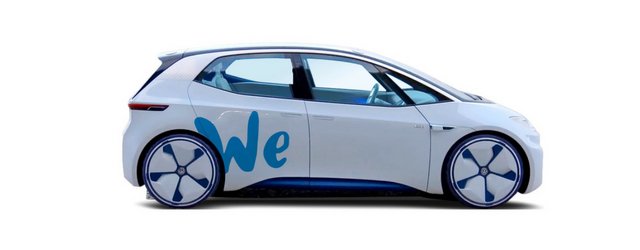 Car sharing elettrico Volkswagen