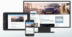 Social media marketing concessionari Ford