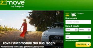 Trend mercato auto usate, sito Europcar