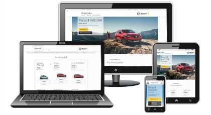 Strategie di vendita web Renault