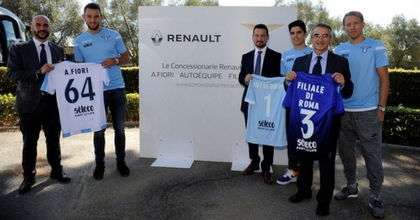 Concessionarie Renault Roma sponsor S.S. Lazio