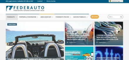 Federauto ha un nuovo sito web