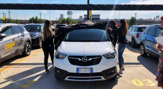 Opel Cayu a Brescia
