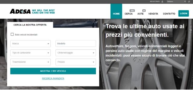 Adesa Europe, aste all'ingrosso di auto usate