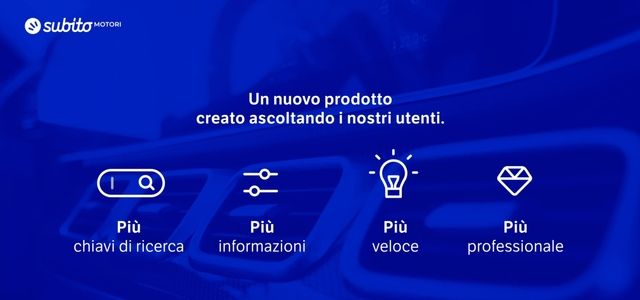 La nuova piattaforma di Subito Motori