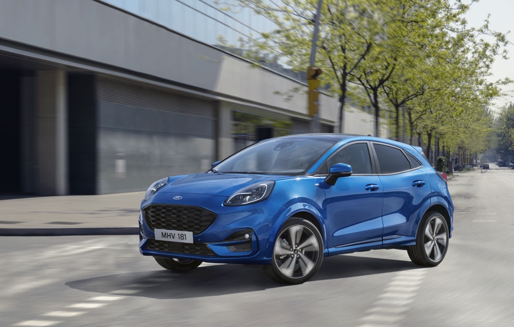 Nuova Ford Puma mild hybrid