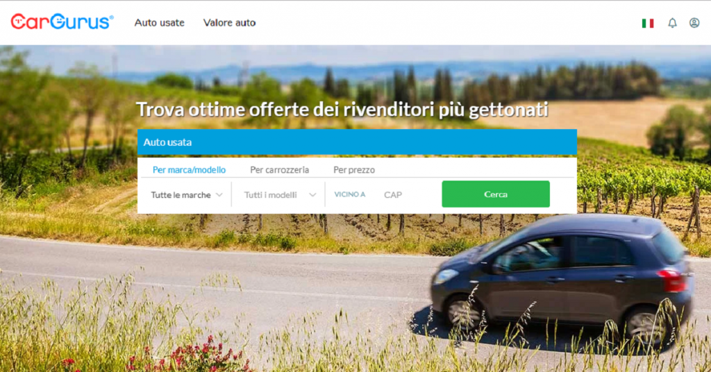 CarGurus arriva in Italia ecco il nuovo alleato dei dealer