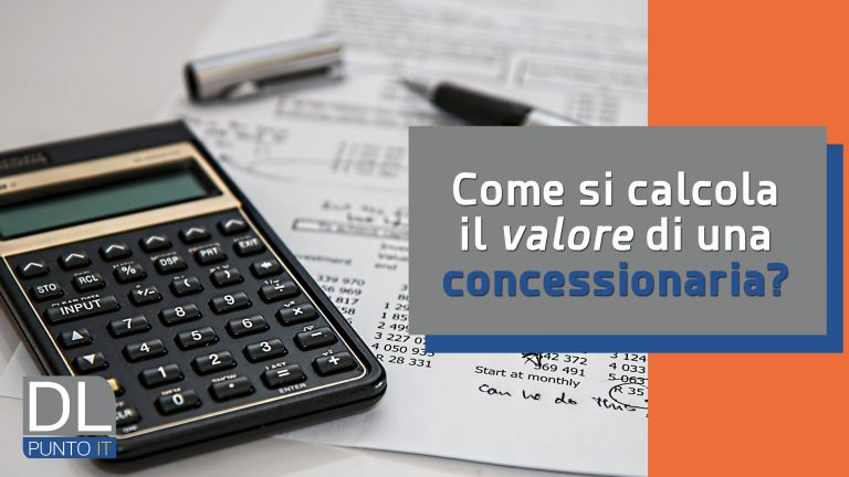 Come si calcola il valore di una concessionaria?