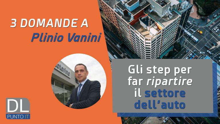 Plinio Vanini strategie ripartenza concessionari