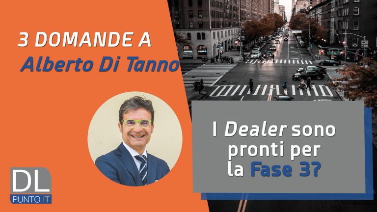 3 Domande ad Alberto di Tanno: videointervista