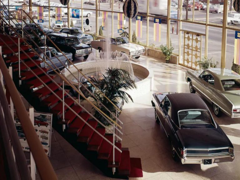 i concessionari di una volta Showroom Chevrolet, 1967