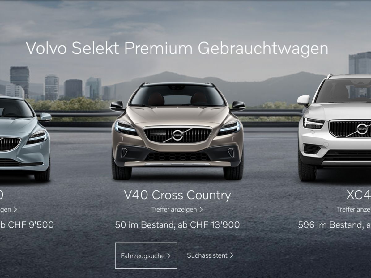 volvo sito web